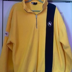 Vintage! 90s nautica half zip fleece